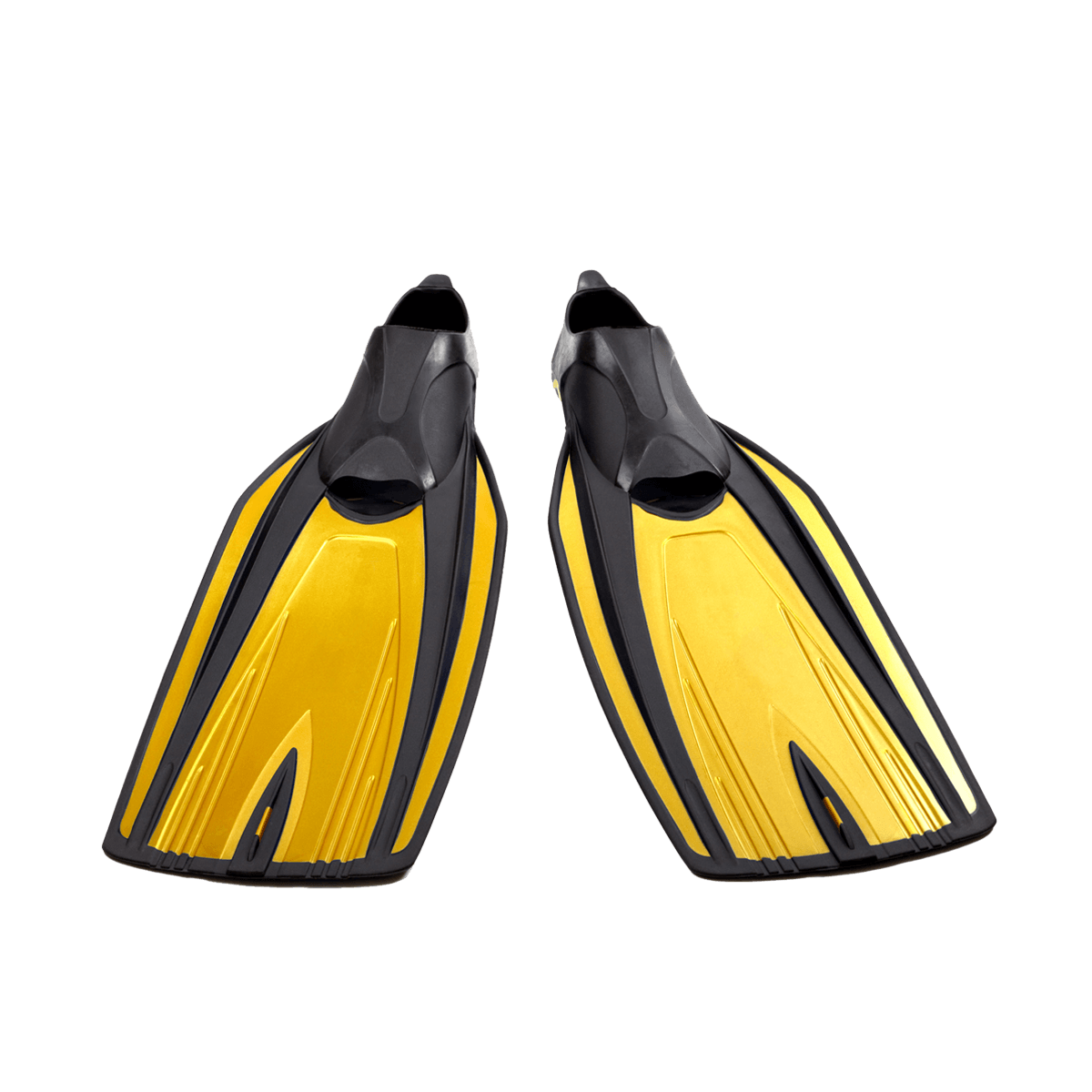 Yellow switchblade fin